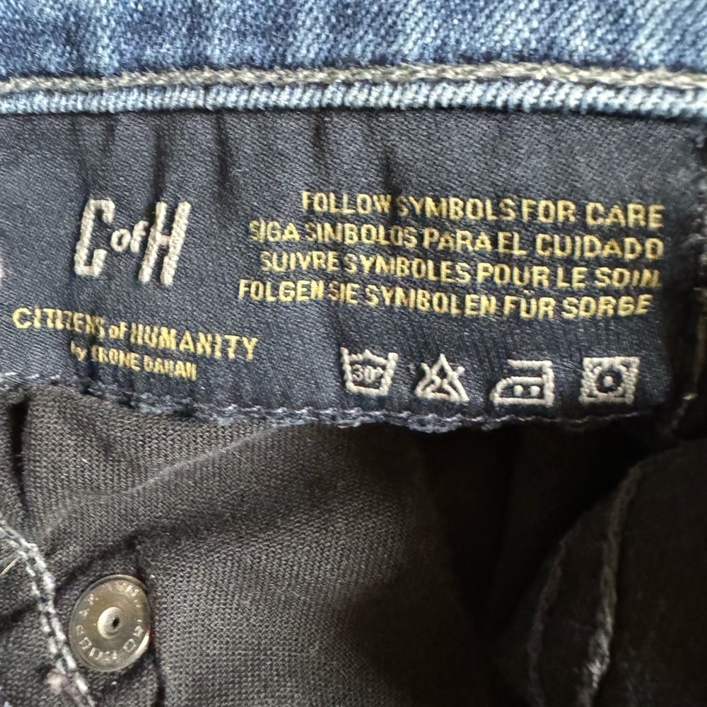 Citizens of Humanity Avedon Skinny Jeans Women’s Size 28 Blue Stretch Denim - Picture 6 of 8
